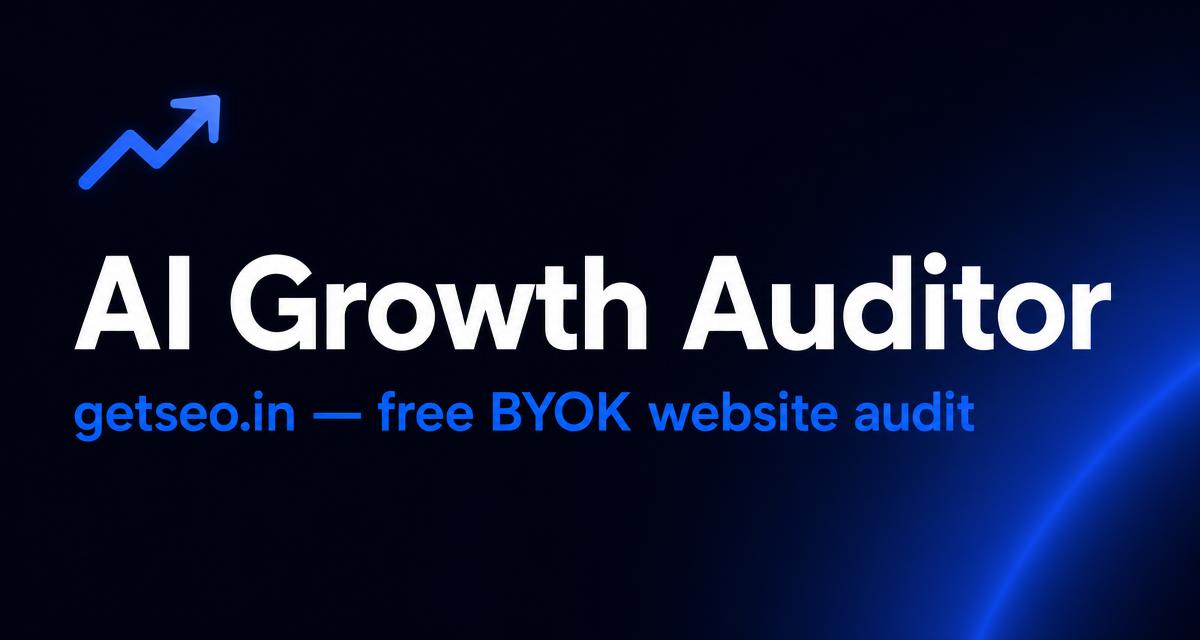AI Growth Auditor | Automated Business Diagnostics & SEO